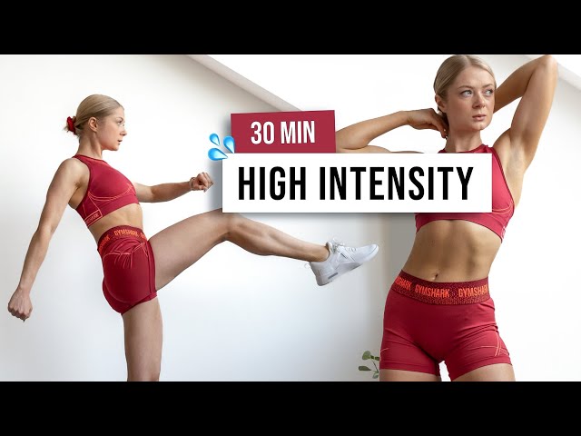 30 MIN KILLER HIIT Workout - No Equipment, Full Body Cardio, Super Sweaty HIIT Home Workout