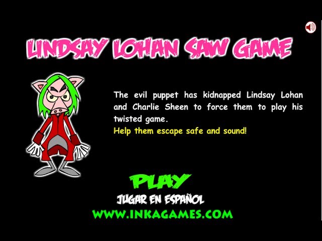 Lindsay Lohan Saw Game