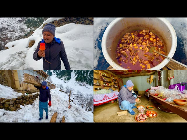 Cooking For Whole Village | Cooking in a Mountain Village | Mountain Village Life | Mubashir Saddiqu