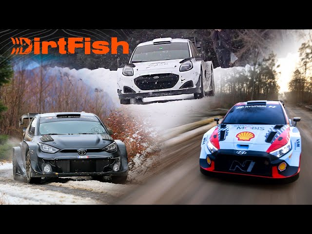 Best of WRC Testing | Rally Monte-Carlo 2024