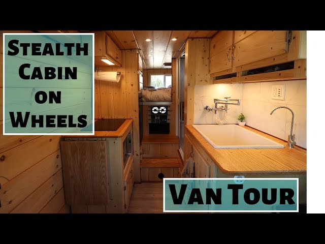 Van Tour: Stealth Cabin on Wheels - Seems like this Van has it ALL