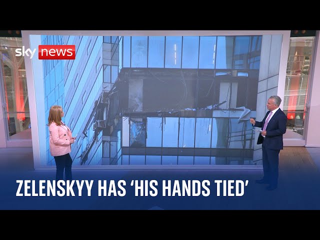 Ukraine War: Zelenskyy has his hands 'tied behind his back' as weapon restrictions stifle Kyiv