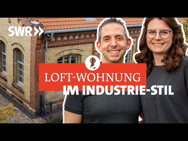 Industrial style loft – modern and puristic living | SWR Room Tour