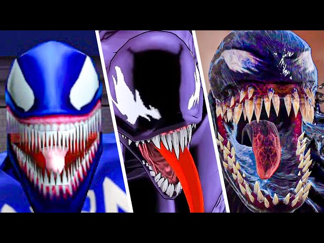 All Venom Boss Fights in Spider-Man Games (2000-2008) Spider-Man vs Venom