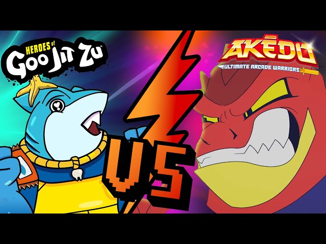 Goo Jit Zu Vs Akedo | Ultimate Fight Compilation | Cartoons For Kids