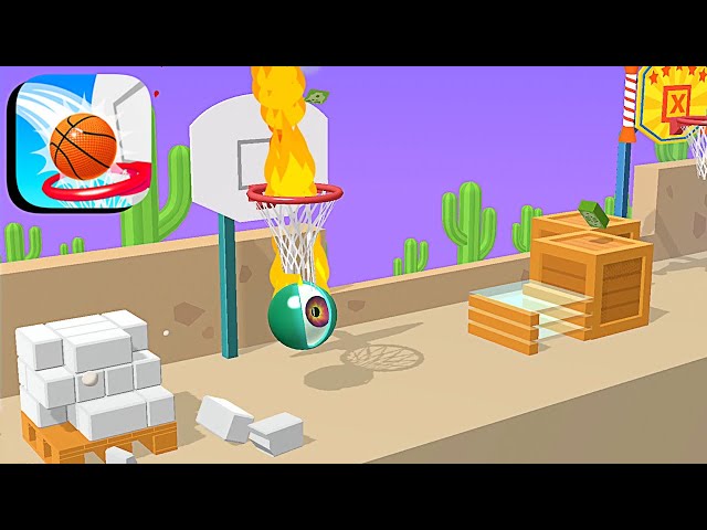 Bounce Dunk ​- All Levels Gameplay Android,ios (Part 36)