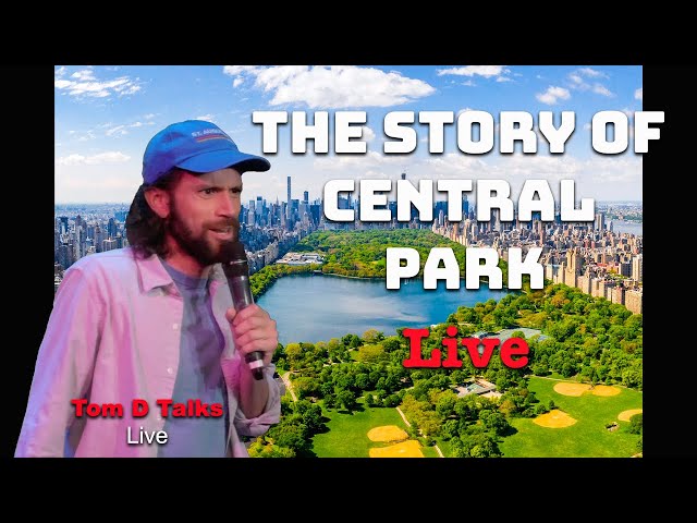 The Story of Central Park: Lecture at a Comedy Show