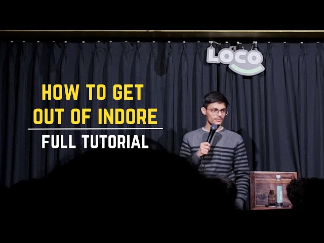 WELL BEHAVED COMEDIAN IN INDORE | STANDUP COMEDY BY PINEAPPLE JUICE