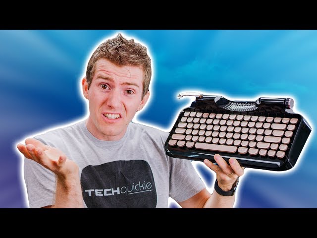 This AWFUL Typewriter Keyboard Raised $350K
