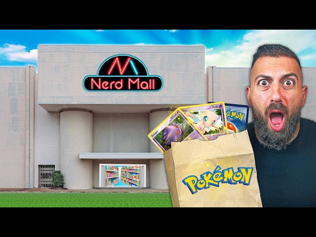 I Found The BIGGEST Pokemon Card Mall!