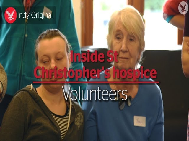 Inside St Christopher's: Volunteers spend time with terminally ill patients