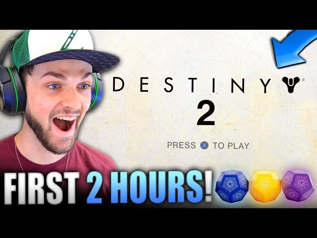 DESTINY 2 Gameplay EARLY - First 2 Hours! (Part #1)