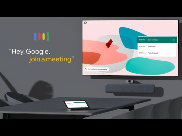 Hands-free control with Google Meet Series One Room Kits