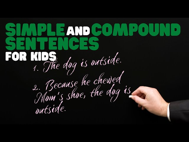 Simple and Compound Sentences for Kids | Learn the difference between simple and compound sentences