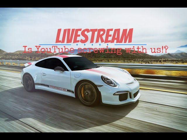 LIVESTREAM: Is YouTube screwing with us!?