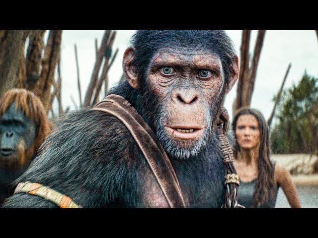 Attack on the Bridge - Kingdom of the Planet of the Apes Clip (2024)