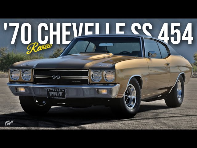 GT7 | 1970 Chevrolet Chevelle SS 454 Sport Coupe | Gran Turismo 7 Car Review