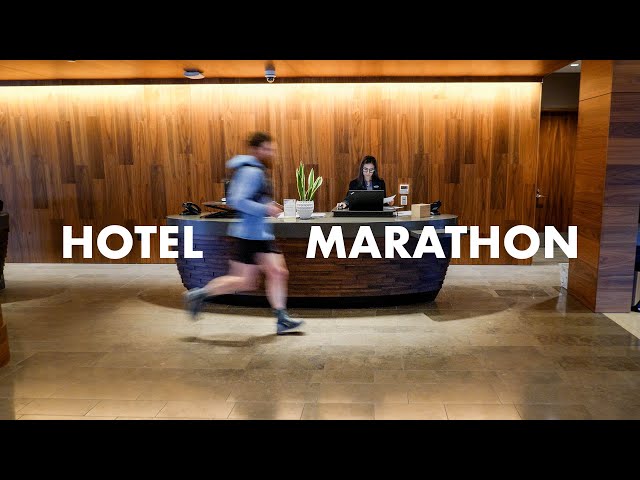 Running a marathon in a luxury hotel - The 12 Days of Newness | Ep 12