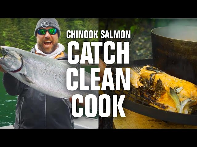 Catch & Cook The World's Most EXPENSIVE Salmon With Me!