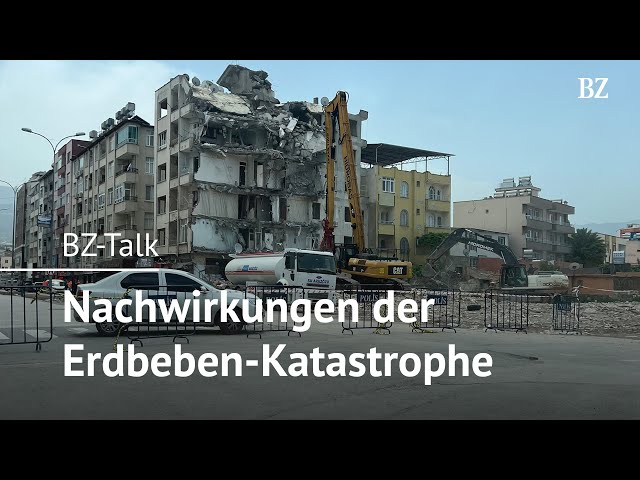BZ-Talk: „Im Erdbebengebiet in der Türkei herrscht heute eine große Wut“