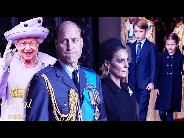 William & Catherine tormented by decision to let George & Charlotte attend Queen's funeral