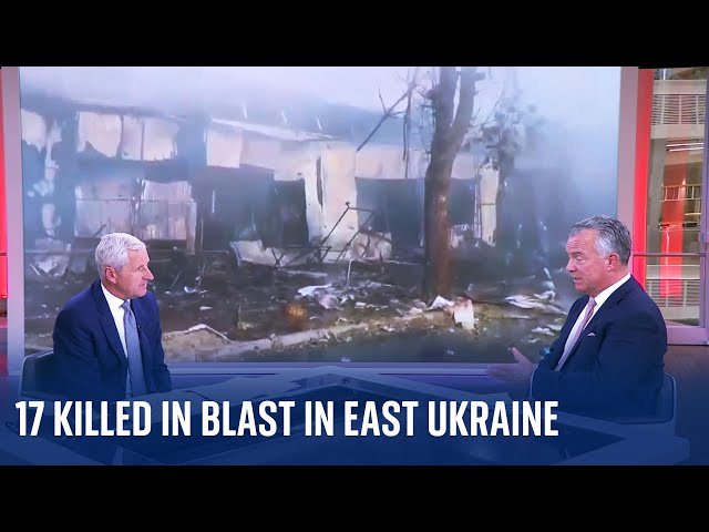Ukraine War: Russia's 'evil' attack on market in Kostiantynivka