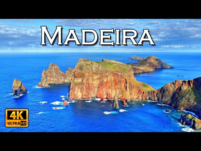Madeira - Amazing island in the Atlantic Ocean - Drone view in 4K
