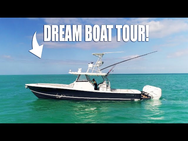 Did we find our DREAM boat!? Regulator 41 Boat Tour | Gale Force Twins