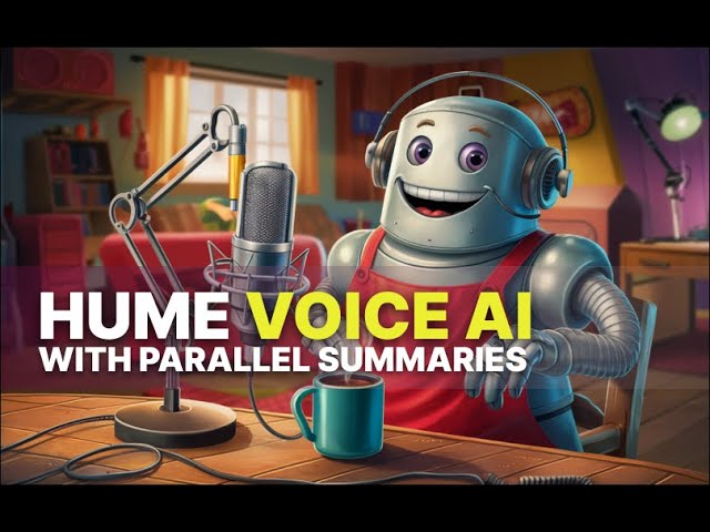 Hume two way voice chat with GPT summaries and saved message history