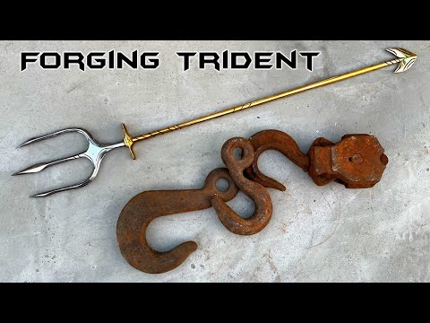 Forging POSEIDON'S TRIDENT Out of Rusty Hook