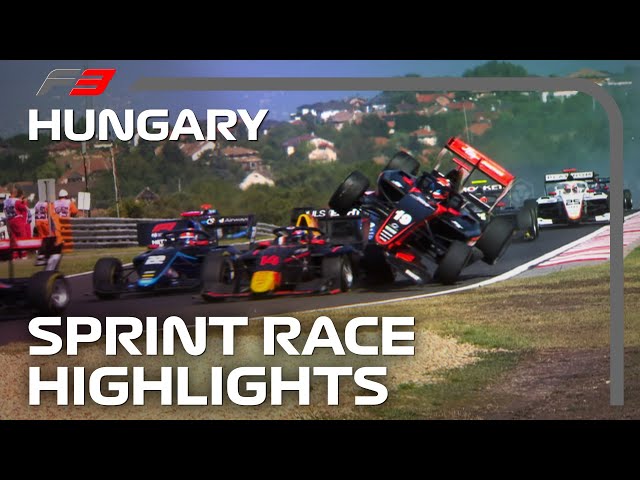 F3 Sprint Race Highlights | 2023 Hungarian Grand Prix