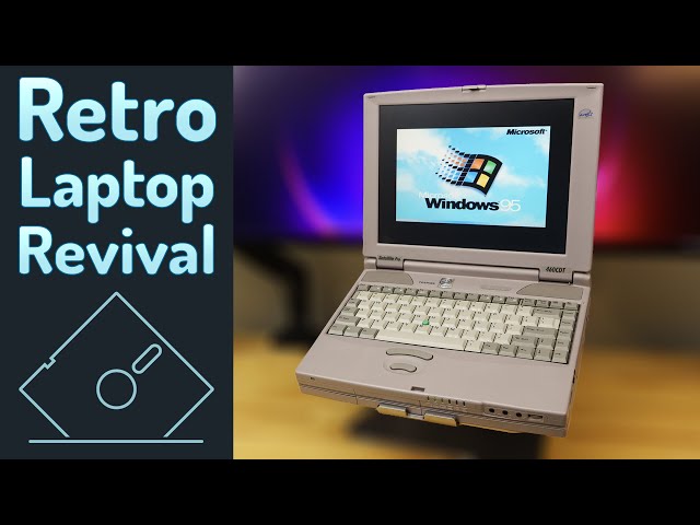 Unlocking Retro Laptop Secrets | Toshiba Satellite Restoration & History