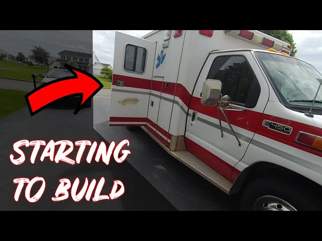 Starting Interior Work on my Ambulance | Getting Ready for Full Time RV Life