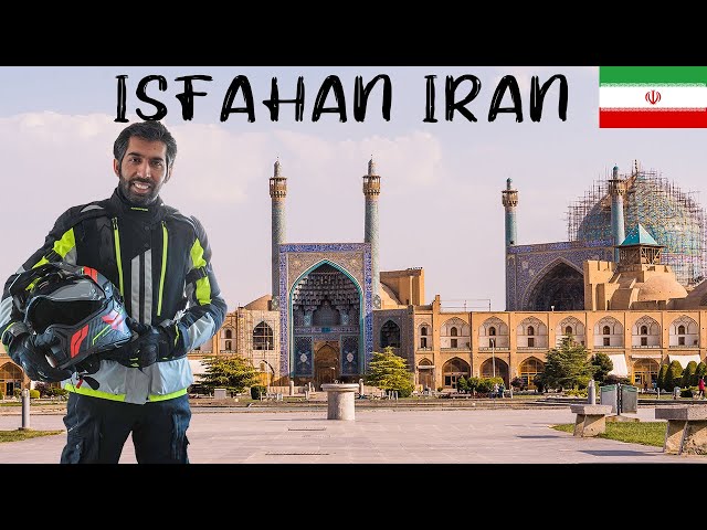 Isfahan Iran Ep. 46 | Esfahan Nisf Jahan | Motorcycle Tour Germany to Pakistan on BMW G310GS