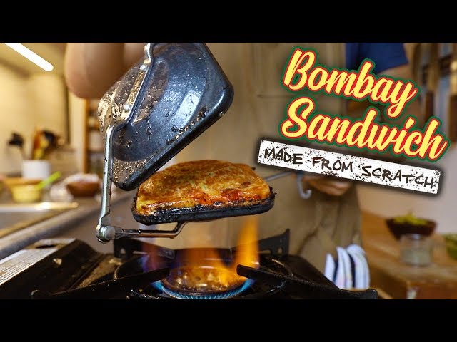 I tried recreating the popular Indian street sandwich at home बॉम्बे सैंडविच बनाने की विधि