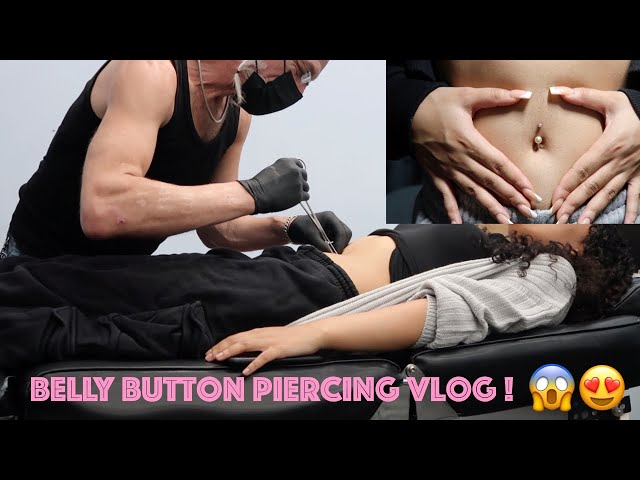 COME WITH ME TO GET MY BELLY BUTTON PIERCED | VLOG | INCLUDING AFTERCARE, TIPS & ADVICE