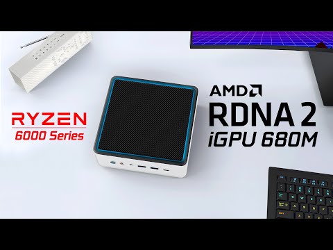 This Tiny PC Has The New AMD RDNA 2 iGPU! And It's Fast! Ryzen 6000 Mini PC Hands-On