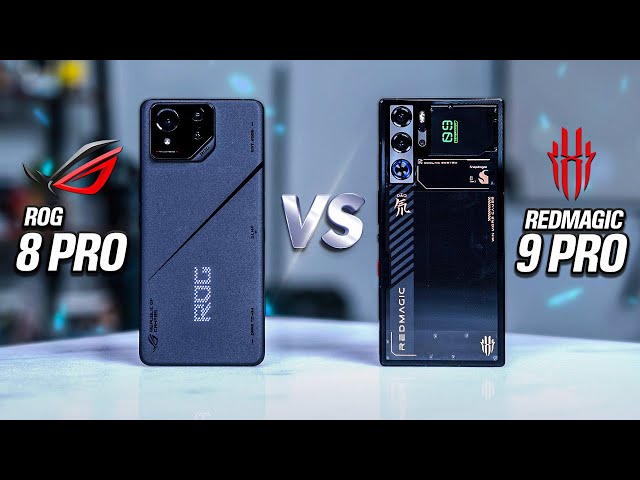 Asus ROG 8 Pro VS Red Magic 9 Pro: The Best Gaming Phone