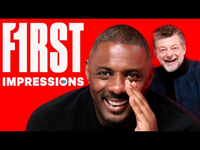 Idris Elba’s Gordon Ramsay Impression Baffles Andy Serkis | First Impressions | @LADbible