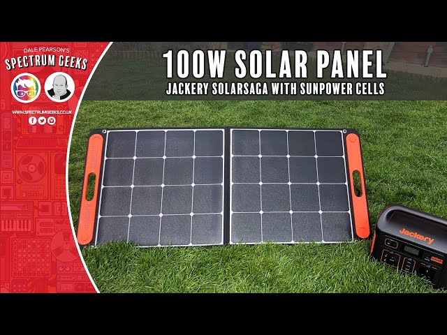Jackery SolarSaga 100 Review - 100w Portable Solar Panel