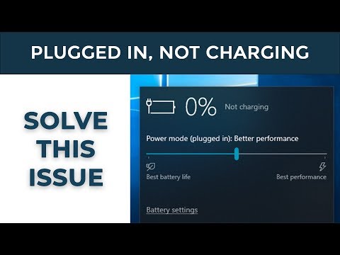 Plugged In, Not Charging Windows 10 Solution (2 Methods)