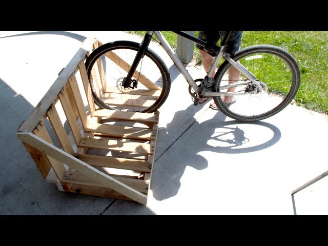 Build a Pallet Bike Rack