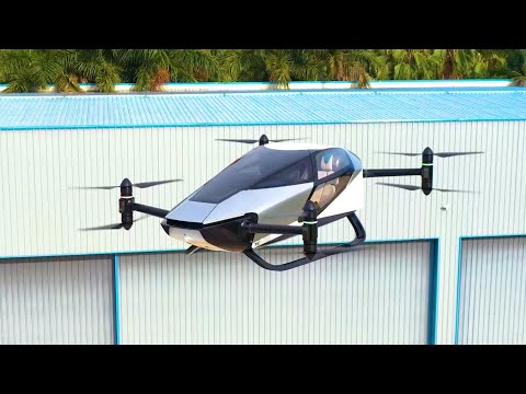 Xpeng Officially Released First Manned Electric X2 Flying Car