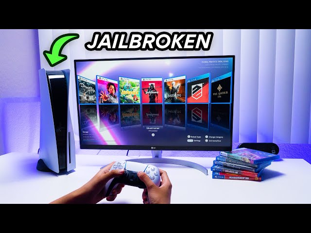 THIS Is What a Jailbroken PS5 Looks Like