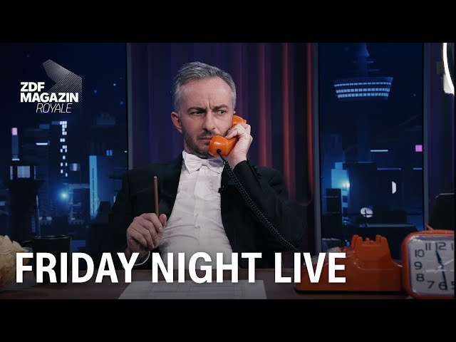 “Jan Böhmermann am Apparat”: Die Live-Show der Live-Shows | ZDF Magazin Royale