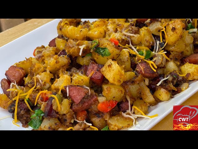 Breakfast Potato Skillet Recipe | Best Potato Skillet Hash