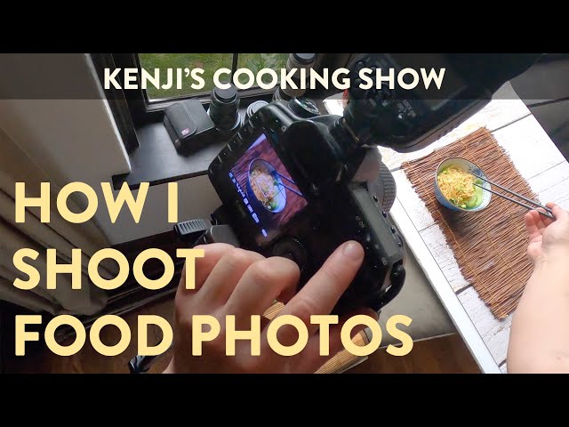How I Shoot Photos For my Cookbooks (Plus! Buttered Oyster Sauce Noodles) | Kenji's Cooking Show
