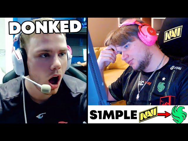 YOUR FACE WHEN YOU PLAY VS DONK!! THAT'S WHY NAVI SENT S1MPLE TO FALCONS!! (ENG SUBS) CS2