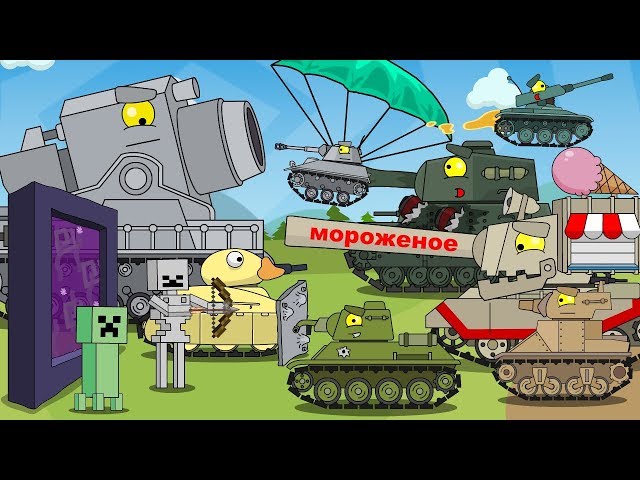 TOP 15  - Cartoons about tanks