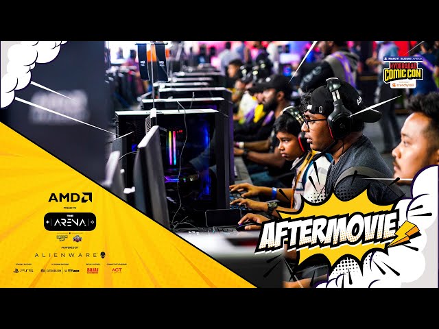 AMD Presents The Arena Powered by Alienware Aftermovie  | Hyderabad Comic Con 2024